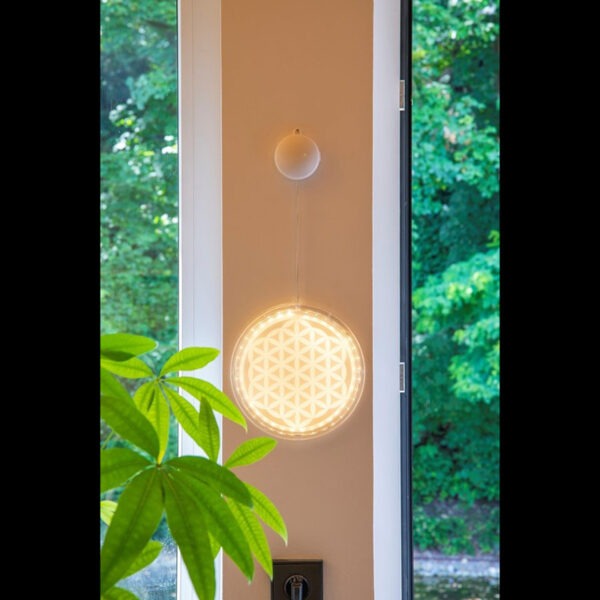 LED - Blume des Lebens - Lampe – Bild 2
