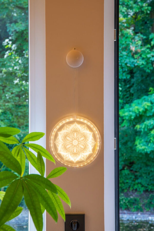 LED Mandala Lampe – Bild 2