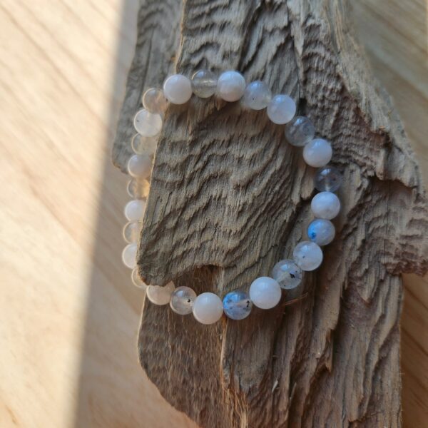 Labradorit & Mondstein Armband – Bild 2