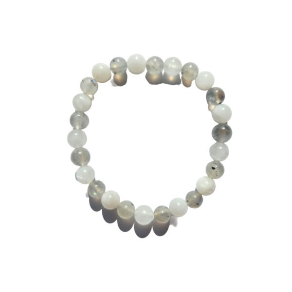 Labradorit & Mondstein Armband