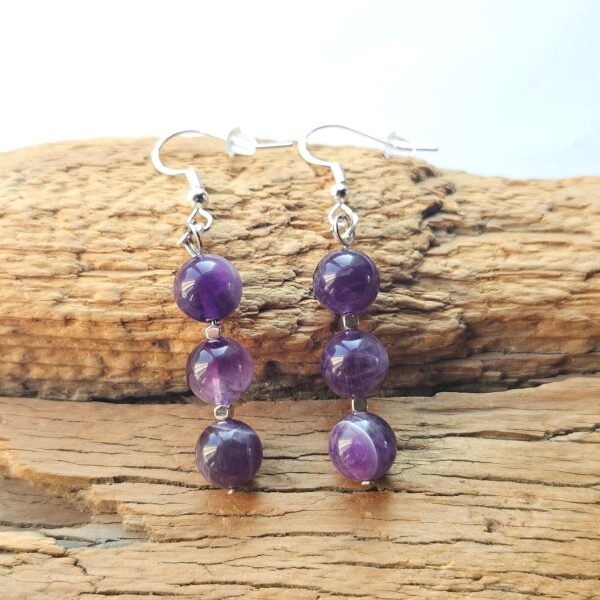 Amethyst Ohrringe - Harmonie & innere Ruhe