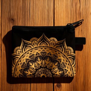 Mandala Tasche schwarz Gold kaufen günstig Schweiz Online Shop