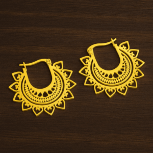 Ohrringe Edelstahl Gold Sonne kaufen Schweiz günstig Online Shop