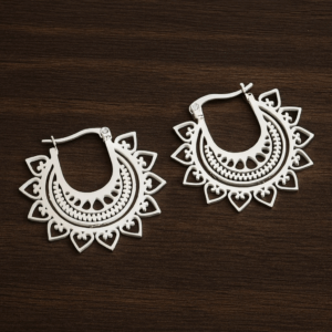 Ohrringe Edelstahl Silber Sonne kaufen Schweiz günstig Online Shop